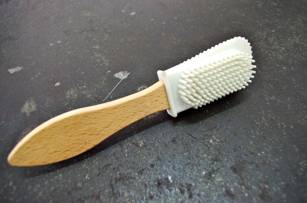 Brosse pour daim et cuir velours