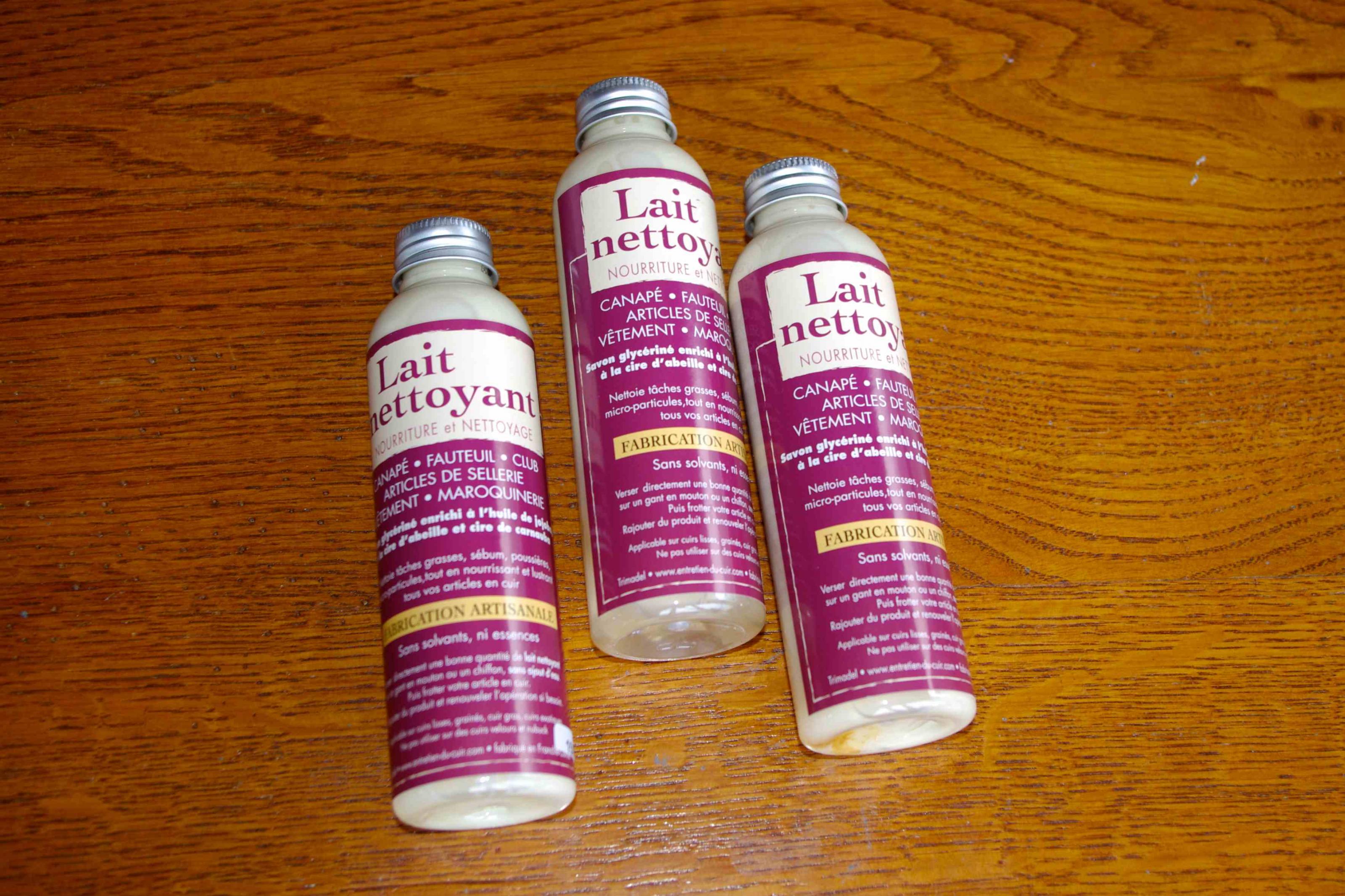 Lait Nettoyant Pour Cuir Trimadel – Nettoie, Nourrit Et Lustre – NEUF