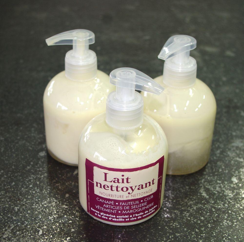 Lait nettoyant - Articles de maroquinerie - Lait